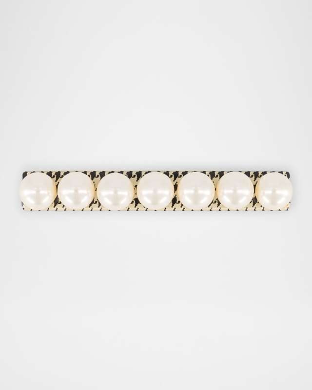 Swarovski Pearl Barrette